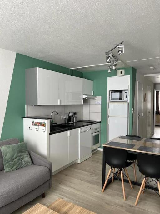Appartement La Mongie Pied Des Pistes 7 Personnes Bagian luar foto